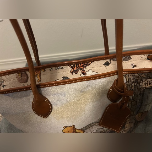 Dooney & Bourke Winnie the Pooh Tote - Tan and Cream. Like New - Picture 10 of 11
